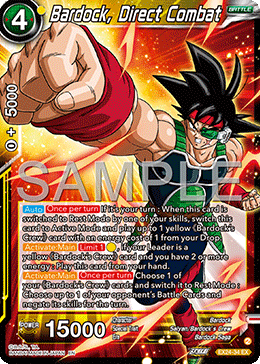 EX24-34 - Bardock, Direct Combat - Expansion Rare