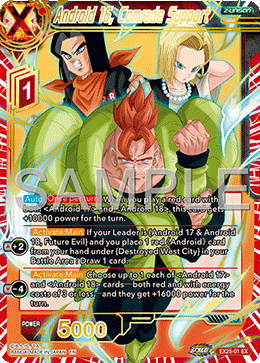 EX25-01 - Android 16, Comrade Support - Expansion Rare