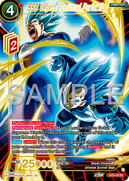 EX25-03 - SSB Vegeta, Personal Perfection - Expansion Rare
