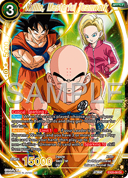 EX25-09 - Krillin, Masterful Teamwork - Expansion Rare