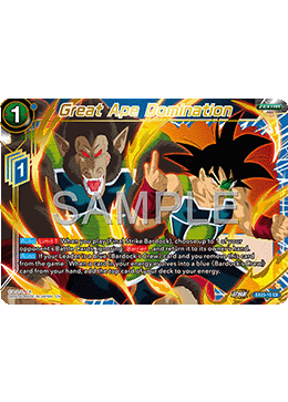 EX25-10 - Great Ape Domination - Expansion Rare