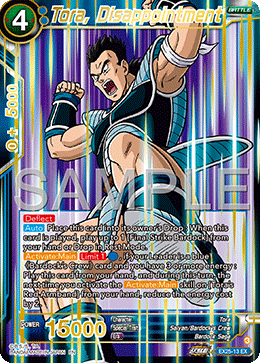 EX25-13 - Tora, Disappointment - Expansion Rare