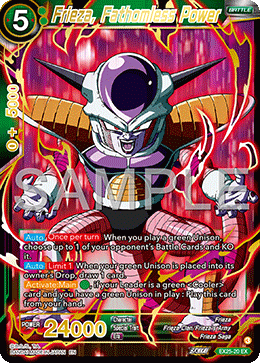 EX25-20 - Frieza, Fathomless Power - Expansion Rare