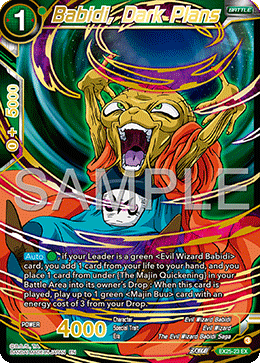 EX25-23 - Babidi, Dark Plans - Expansion Rare
