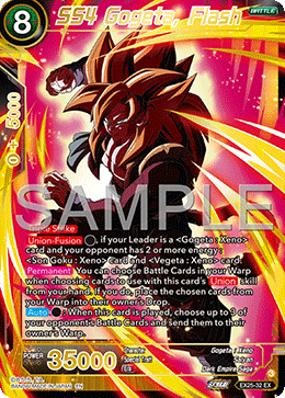 EX25-32 - SS4 Gogeta, Flash - Expansion Rare