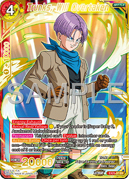 EX25-37 - Trunks, Will Overtaken - Expansion Rare