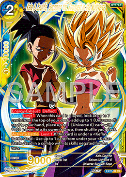 EX25-39 - Kale & Caulifla, Becoming the Strongest in the Multiverse - Expansion Rare