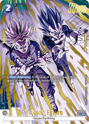 FB01-049 - Trunks : Future - Rare ALT ART (Special Reprint)