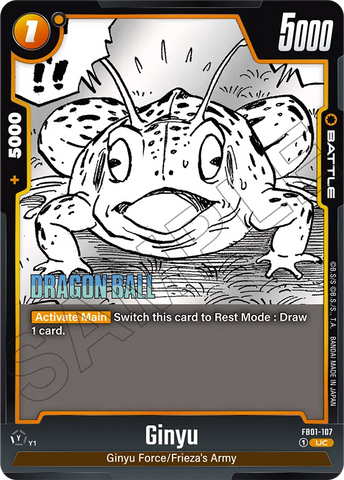 FB01-107 - Ginyu - Uncommon (Reprint)