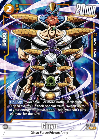 FB01-109 - Ginyu - Super Rare ALT ART