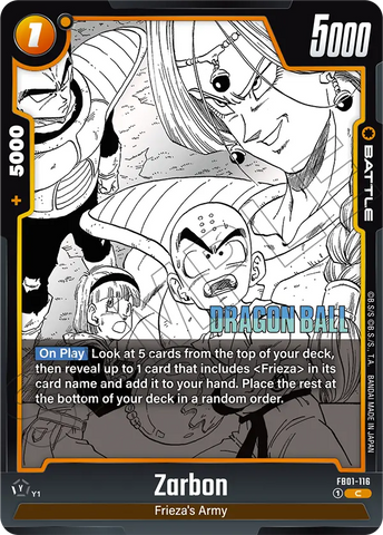 FB01-116 - Zarbon - Common (Reprint)
