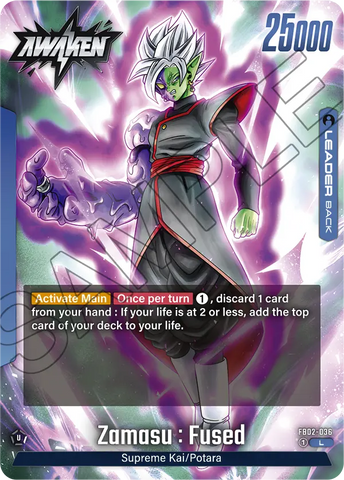 FB02-036 - Zamasu : Fused - Leader