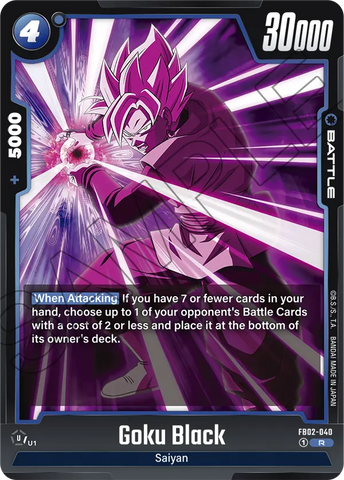 FB02-040 - Goku Black - Rare