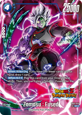 FB02-044 - Zamasu : Fused - Super Rare ALT ART (Dokkan Battle Reprint)