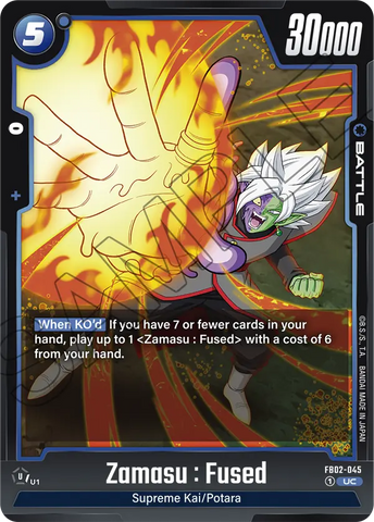 FB02-045 - Zamasu : Fused - Uncommon