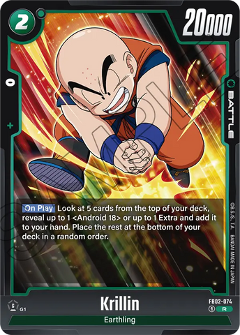 FB02-074 - Krillin - Rare