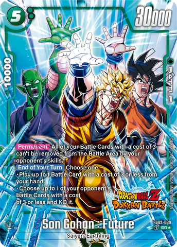 FB02-089 - Son Gohan : Future - Super Rare ALT ART (Dokkan Battle Reprint)