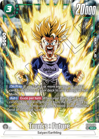 FB02-091 - Trunks : Future - Super Rare ALT ART