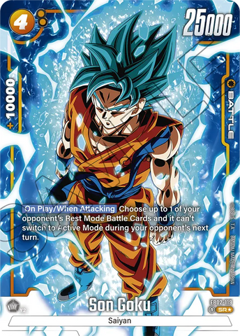 FB02-119 - Son Goku - Super Rare ALT ART