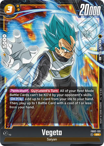 FB02-133 - Vegeta - Super Rare