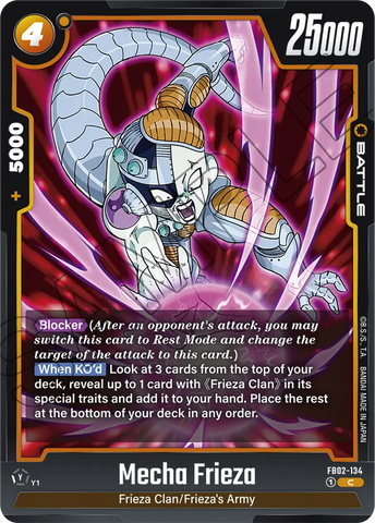 FB02-134 - Mecha Frieza - Common