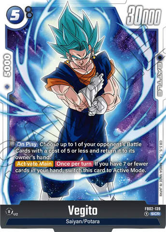 FB02-139 - Vegito - Secret Rare