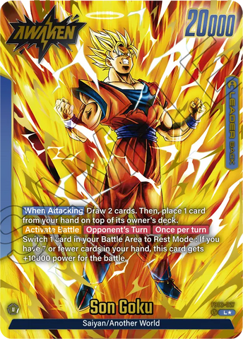 FB03-027 - Son Goku - Leader ALT ART