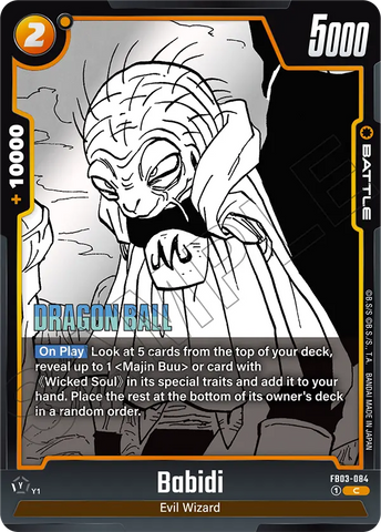 FB03-084 - Babidi - Common (Reprint)