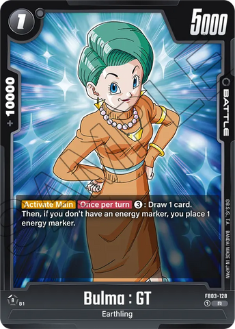 FB03-128 - Bulma : GT - Rare