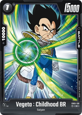 FB03-130 - Vegeta : Childhood BR - Common