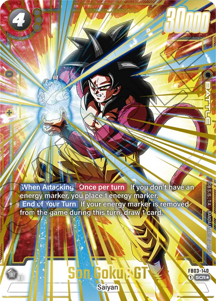 FB03-140 - Son Goku : GT - Secret Rare ALT ART – Collectors