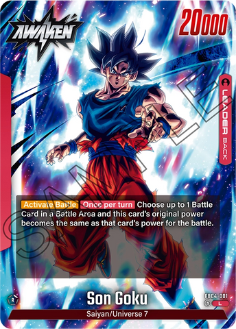 FB04-001 - Son Goku - Leader