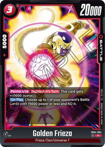 FB04-004 - Golden Frieza - Rare