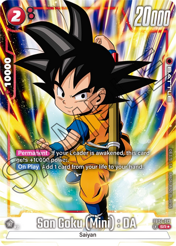 FB04-012 - Son Goku (Mini) : DA - Super Rare ALT ART