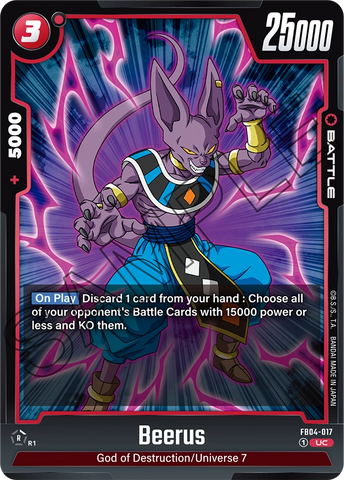 FB04-017 - Beerus - Uncommon