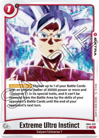 FB04-022 - Extreme Ultra Instinct - Rare