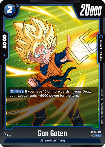 FB04-036 - Son Goten - Uncommon