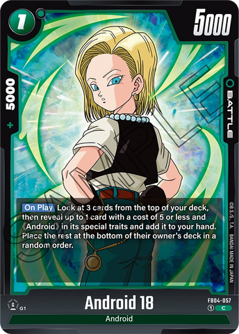 FB04-057 - Android 18 - Common