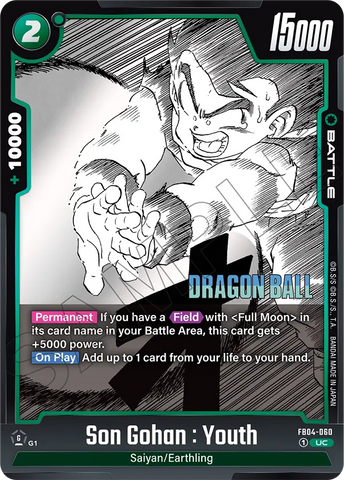 FB04-060 - Son Gohan : Youth - Uncommon (Reprint)