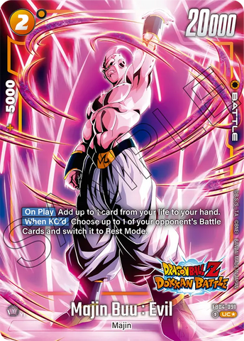 FB04-091 - Majin Buu : Evil - Uncommon ALT ART (Dokkan Battle Reprint)