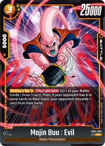 FB04-093 - Majin Buu : Evil - Super Rare