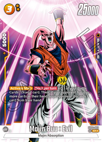 FB04-093 - Majin Buu : Evil - Super Rare ALT ART