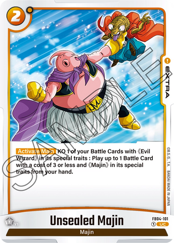 FB04-101 - Unsealed Majin - Uncommon