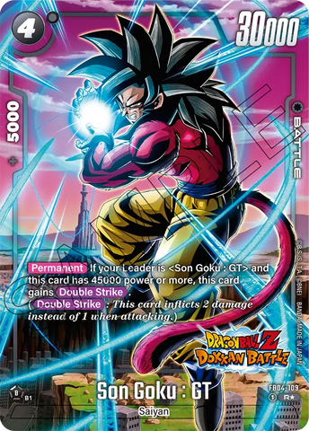 FB04-109 - Son Goku : GT - Rare ALT ART (Dokkan Battle Reprint)