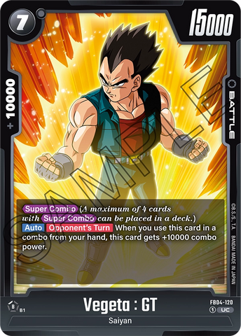 FB04-120 - Vegeta : GT - Uncommon