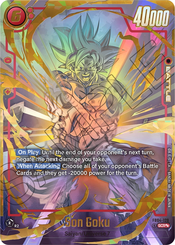 FB04-129 - Son Goku - Secret Rare SUPER ALT ART – Collectors Company