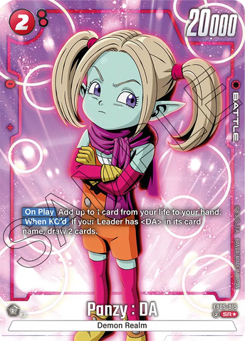 FB05-015 - Panzy : DA - Super Rare ALT ART