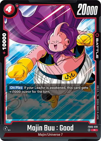 FB05-019 - Majin Buu : Good - Rare