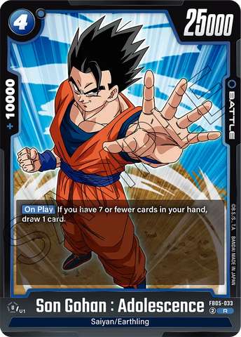 FB05-033 - Son Gohan : Adolescence - Rare