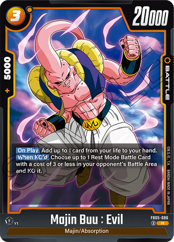 FB05-086 - Majin Buu : Evil - Rare